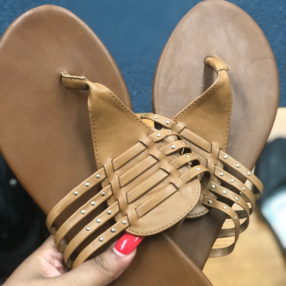 Brown sandals
